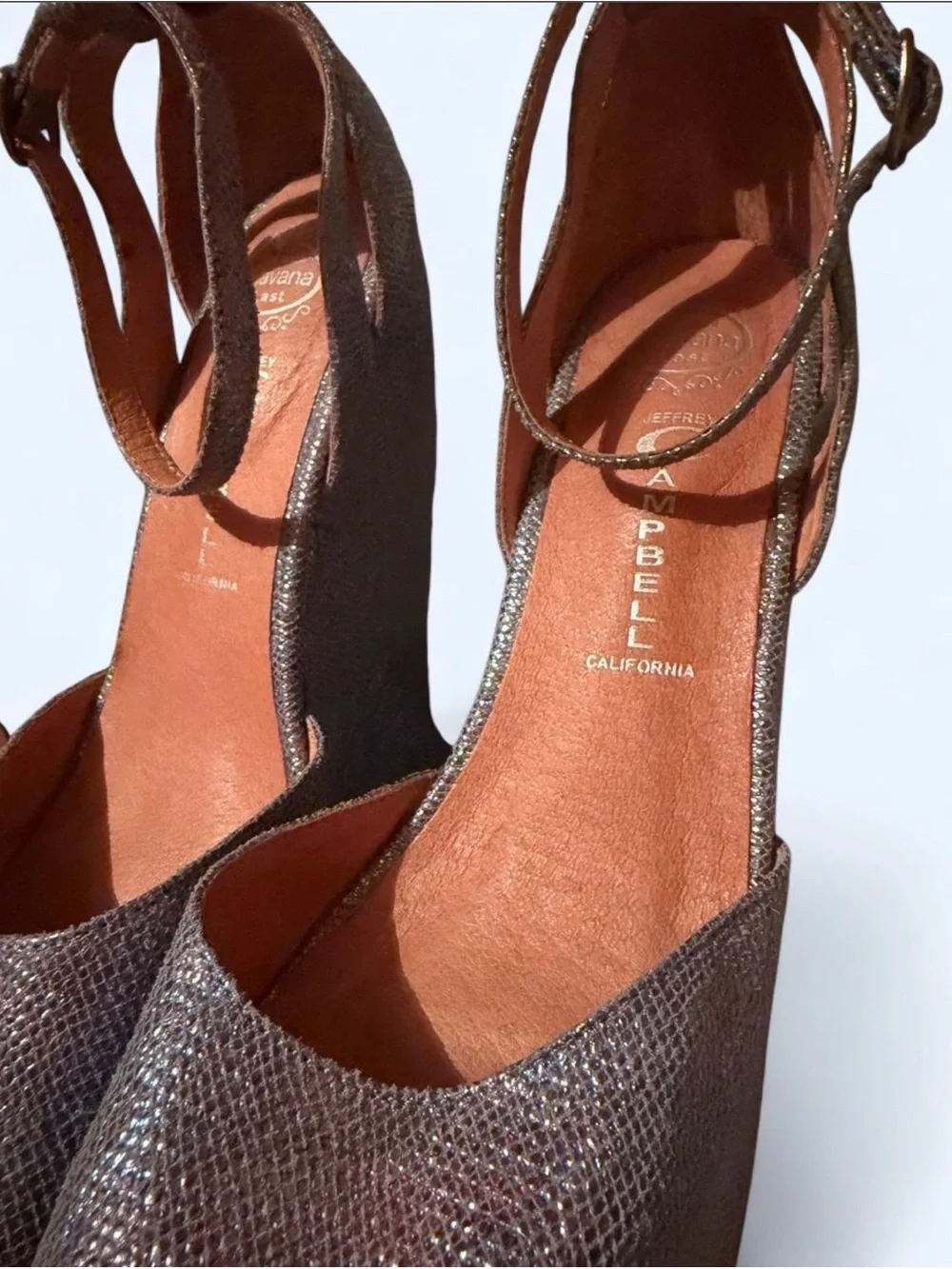 NEW Rare Y2K Jeffrey Campbell peep toe platforms deadstock size 8